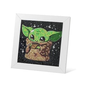 Kit de pintura de diamantes 5D para niños con marco de