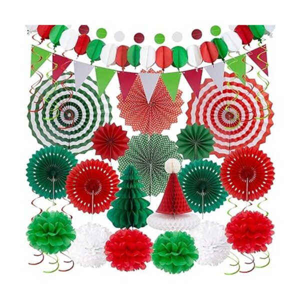 Huryfox Juego de 33 piezas de decoración de fiesta de