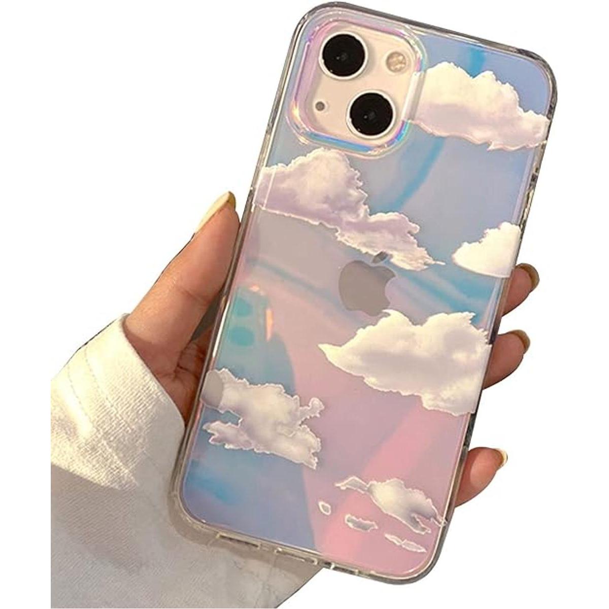 IMGAEINAR Bonita funda de cristal transparente diseñada