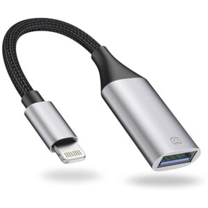 IVSHOWCO Adaptador de cámara USB para iPhone certificado_1