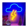 Letrero de neón LED de nube para decoración de pared_1