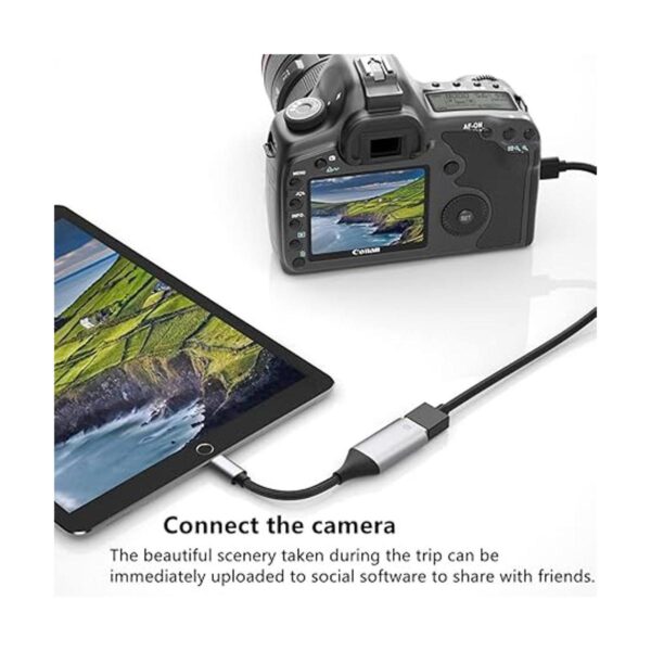 IVSHOWCO Adaptador de cámara USB para iPhone certificado_5
