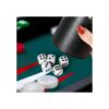 GWHOLE Juego de tazas de dados de piel con compartimento_4