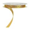 MEEDEE Cinta de purpurina de oro amarillo con borde_1
