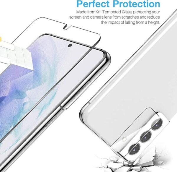 LK Protector de pantalla para Samsung Galaxy S21 Plus con_6