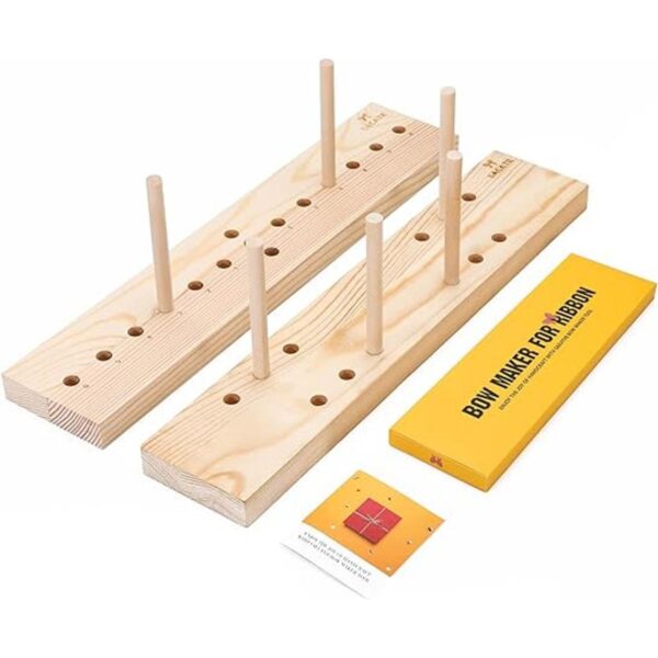 Máquina de lazos para coronas cinta de madera para hacer_1
