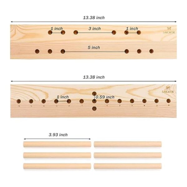 Máquina de lazos para coronas cinta de madera para hacer_3