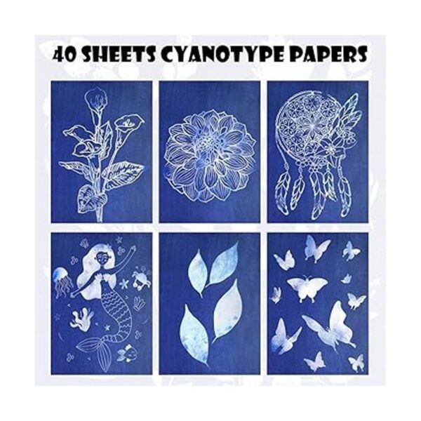Kit de 40 hojas de papel para impresión solar papeles de