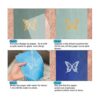 Kit de 40 hojas de papel para impresión solar papeles de