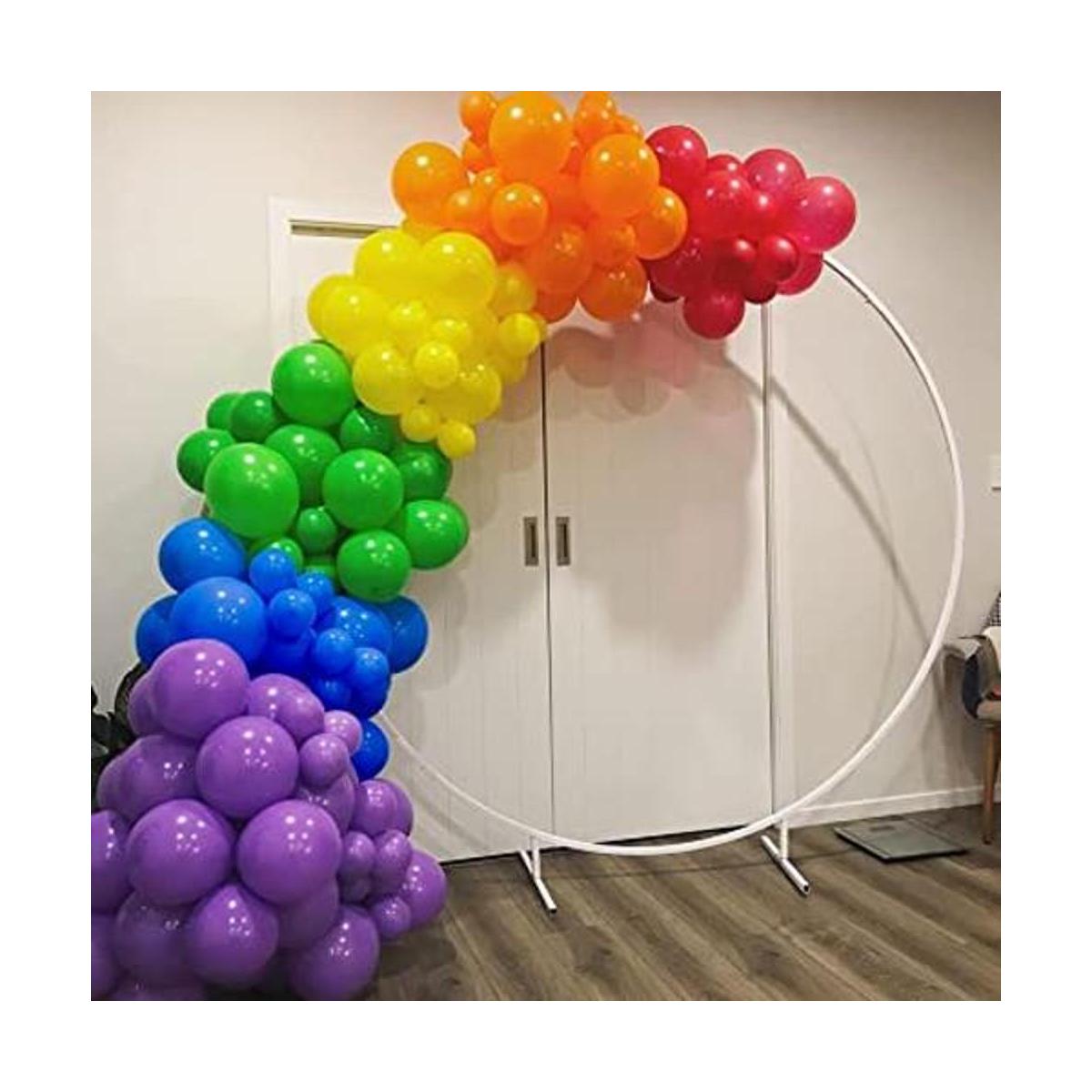 JOGAMS Juego de 126 guirnaldas de globos coloridas