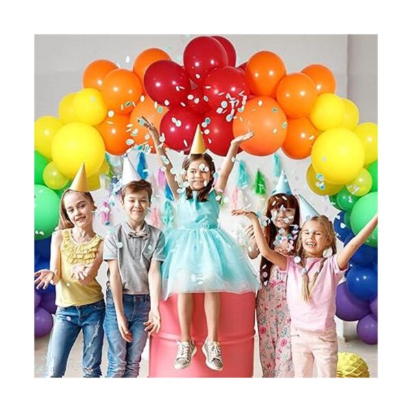 JOGAMS Juego de 126 guirnaldas de globos coloridas_6