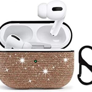 HIDAHE AirPods Pro Caso AirPods Pro Glitter Case Rose gold_1