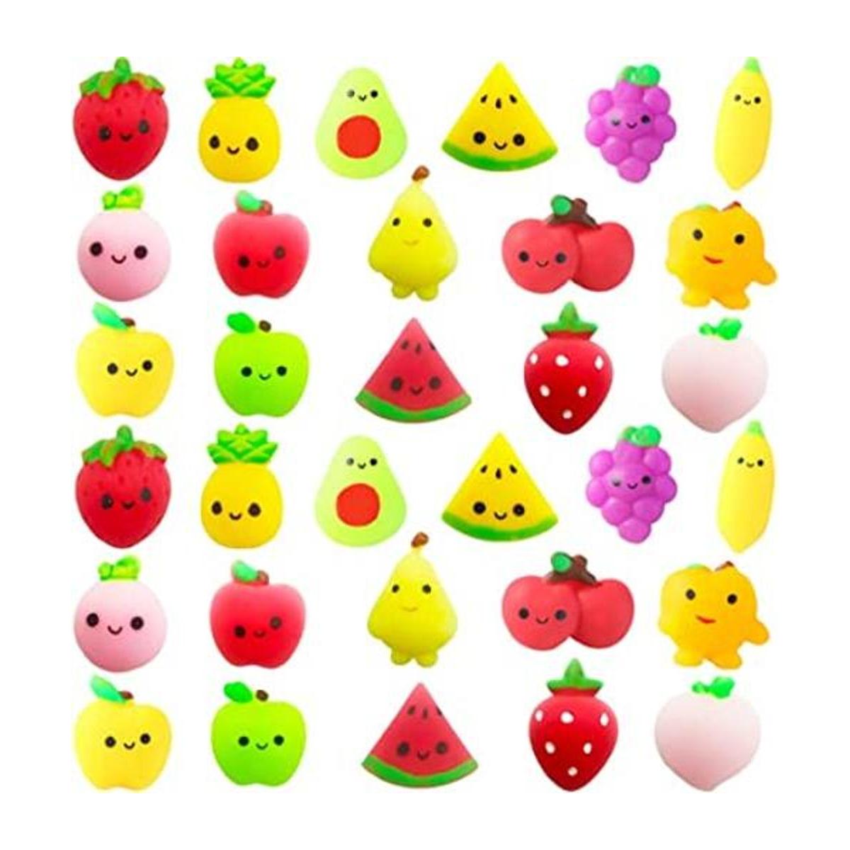 HSMQ Juego de 32 juguetes esponjosos Mochi para niños