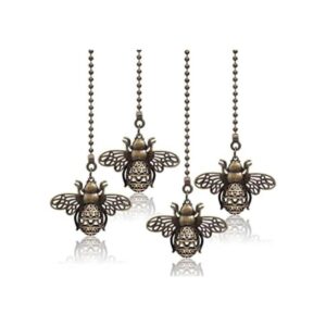 4 piezas de 13 pulgadas estilo vintage de abeja para