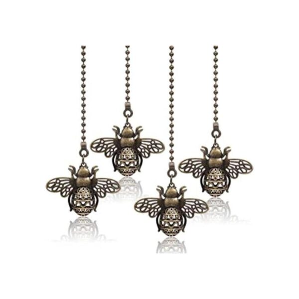 4 piezas de 13 pulgadas estilo vintage de abeja para