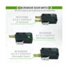 LONYE Interruptor de puerta de microondas W10727360 y_2