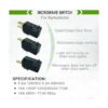 LONYE Interruptor de puerta de microondas W10727360 y_6