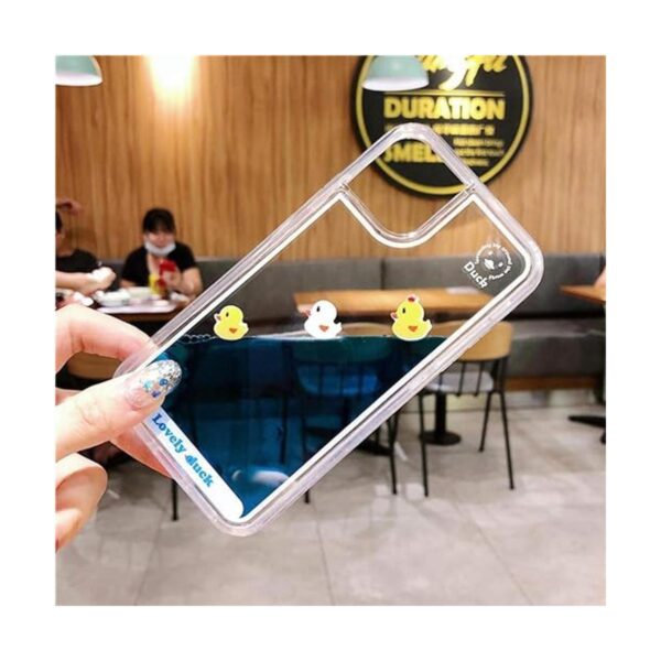 LUVI Funda protectora para iPhone 13 con diseño de pato de_4