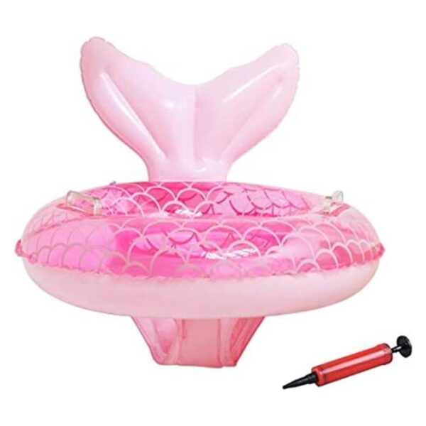 Flotador de natación para bebé inflable con asiento para_1
