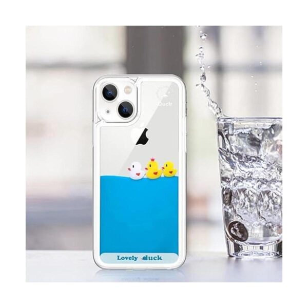 LUVI Funda protectora para iPhone 13 con diseño de pato de_2
