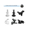 MANWU Adaptador de soporte de montaje Conector convertidor