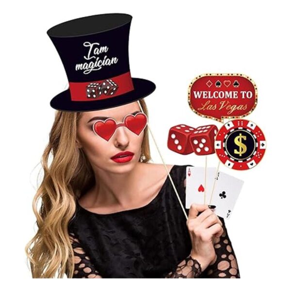 LJCL Las Vegas Casino Kit de accesorios para cabina de_4