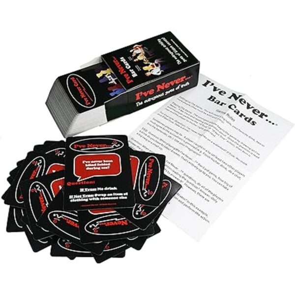 Juego de cartas de bar Ive Never el indignante juego de_3