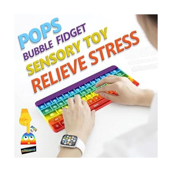Exun Juguetes sensoriales de burbujas Push Pops juguete_2