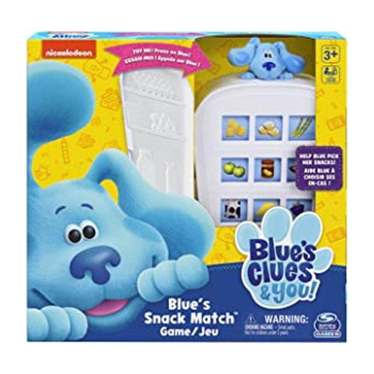 Nickelodeon Blues Clues Snack Match Juego de mesa a