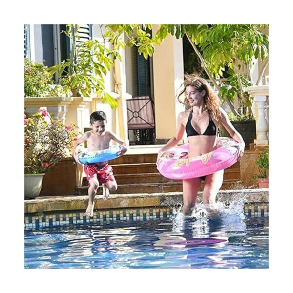 Flotadores inflables de piscina para niños Paquete de 3_4
