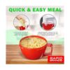 Taza rápida de fideossopa Sopa de microondas y fideos