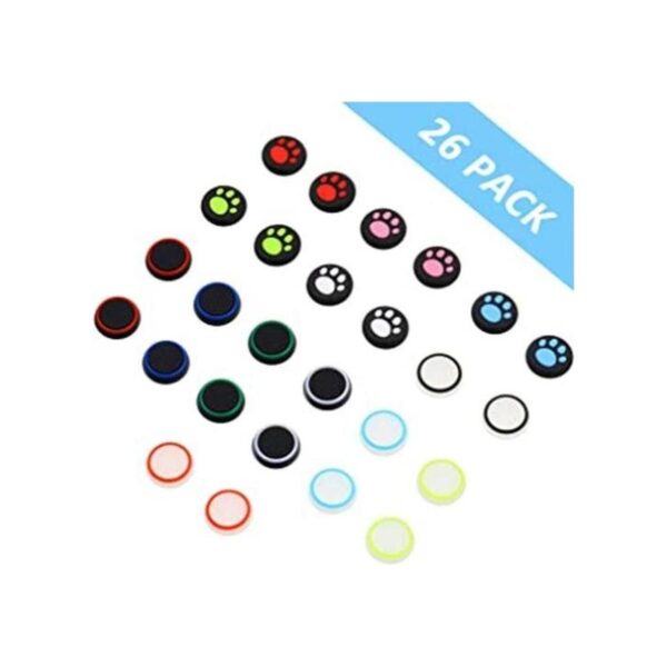 Frienda 26 Pieces Replacement Thumb Grips Caps Cover_1