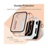 Charlam Funda compatible con Apple Watch de 1.77 pulgadas_4