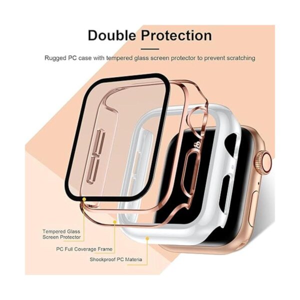 Charlam Funda compatible con Apple Watch de 1.77 pulgadas_4