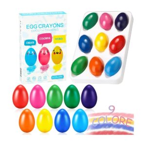 Crayones de huevo para niños pequeños de 9 colores_1