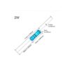 Chanzon 150 unidades de 2 W 1R1MR ohmios 29 valores kit_3