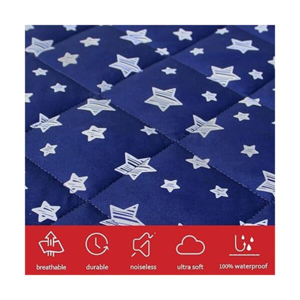 Funda de colchón para moisés de 33 x 17 pulgadas_3