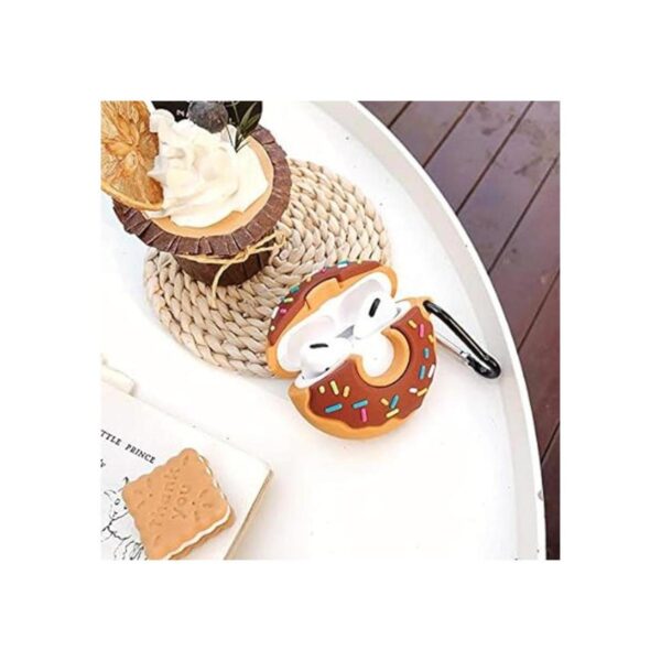 Funda de donas 3D para Airpod ProPro 2 funda suave para_3