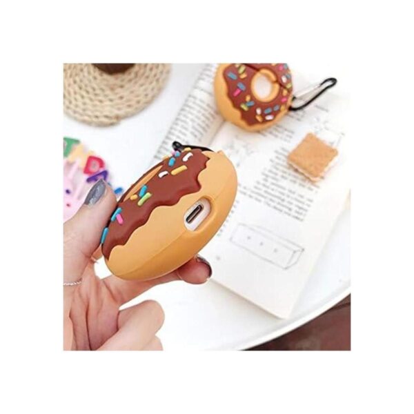 Funda de donas 3D para Airpod ProPro 2 funda suave para_5