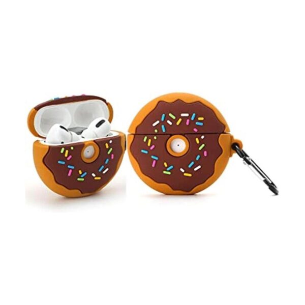Funda de donas 3D para Airpod ProPro 2 funda suave para_1