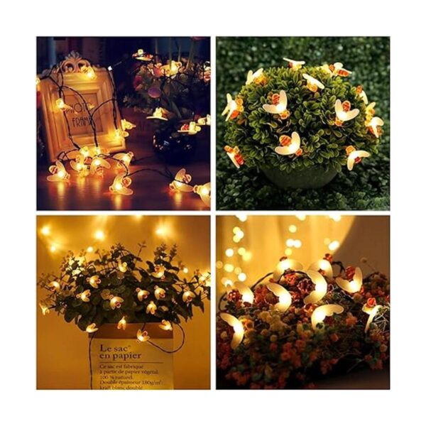 ITICdecor Guirnalda de luces solares de 30 luces LED_4
