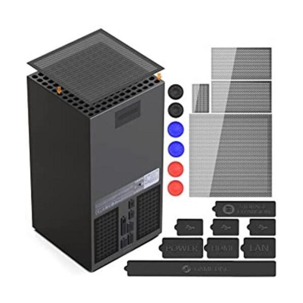 GAMSURFING Filtro de polvo para consola Xbox Series X 8_1
