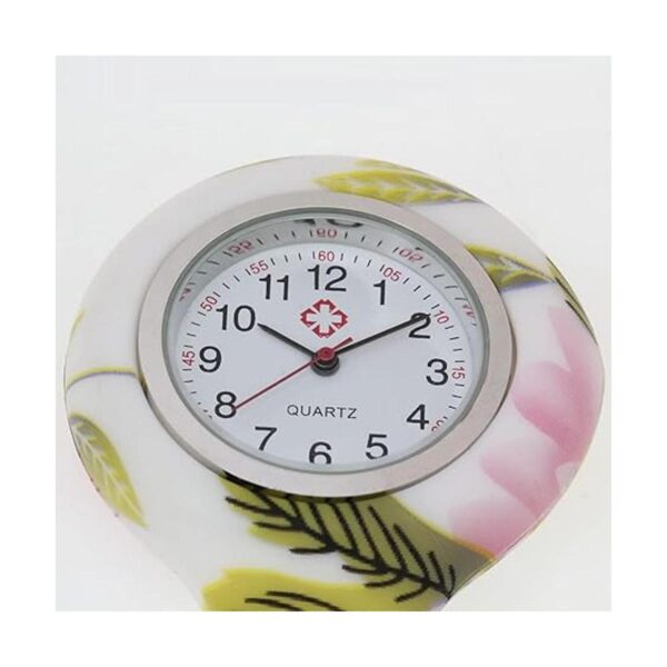 Doctor Medical Reloj de bolsillo portátil de silicona con_2