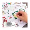 POPGIFTU 144 etiquetas de regalo de Navidad calcomanías