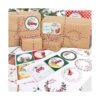 POPGIFTU 144 etiquetas de regalo de Navidad calcomanías