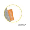 LINKWELL Funda de cojín de arpillera de 18 x 18 pulgadas