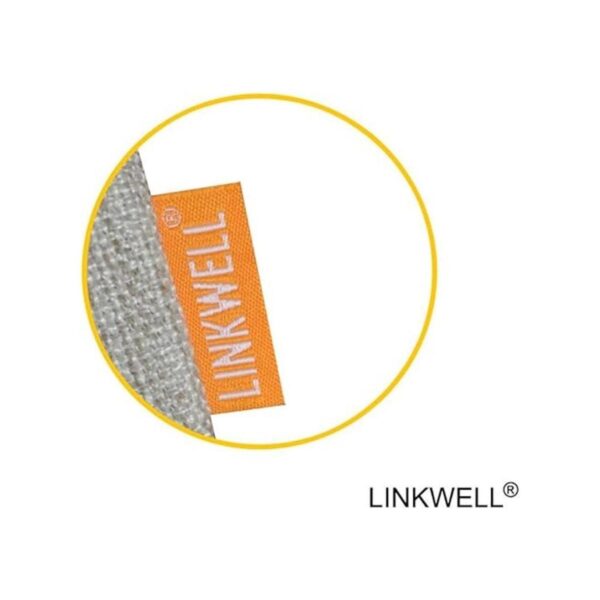 LINKWELL Funda de cojín de arpillera de 18 x 18 pulgadas