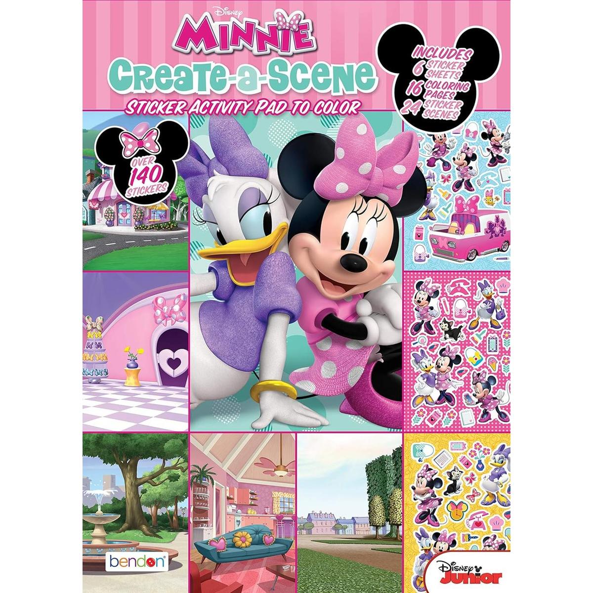 Minnie Mouse Disney CreateAScene 45679 Libro de actividades