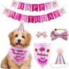 GAGILAND Juego de pancarta de cumpleaños para perro niño_1