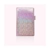 Mymazn Cartera holográfica con purpurina rosa para_3